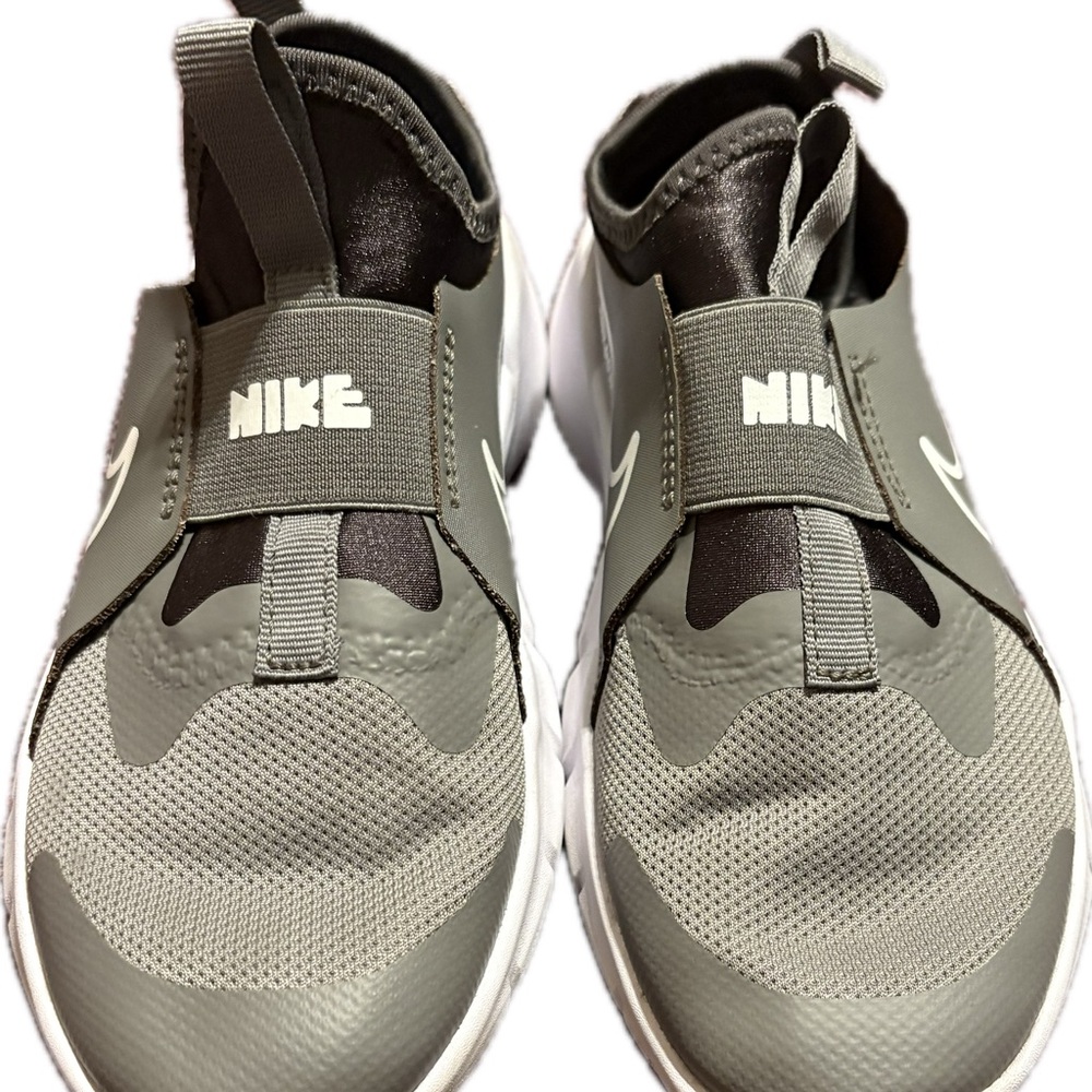 Nike Kids Gray Slip-On Sneakers